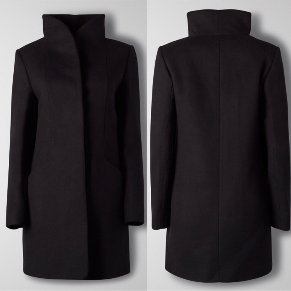 Wilfred Cocoon wool coat